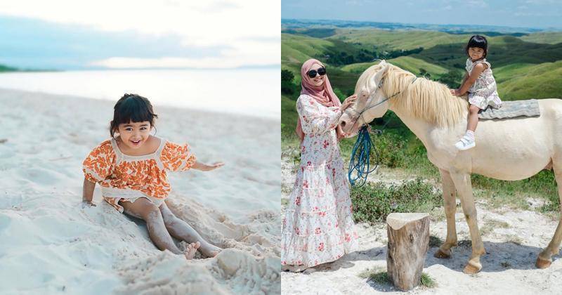 7 Kegiatan Seru Moana dan Ria Ricis Liburan di Sumba, Seru Banget!